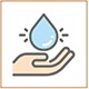 Rain water harvesting icon